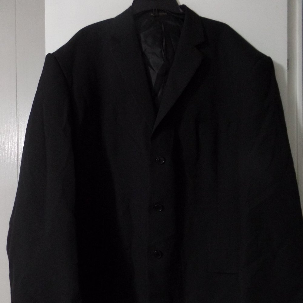 Lucci Men's suit jacket - black - Big & Tall